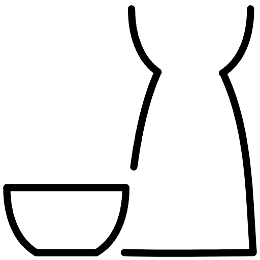 Sake Element from OpenMoji Emoji Set