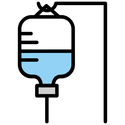 Saline Drip Emoji from OpenMoji Emoji Set