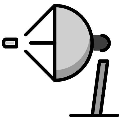 Satellite Antenna Emoji from OpenMoji Set