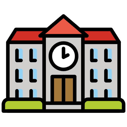 School Emoji from OpenMoji Emoji Set