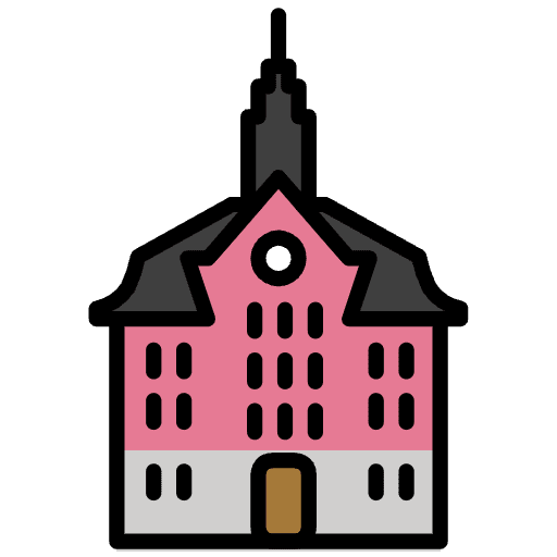Schwäbisch Gmünd Ratshaus Element from OpenMoji Emoji Set