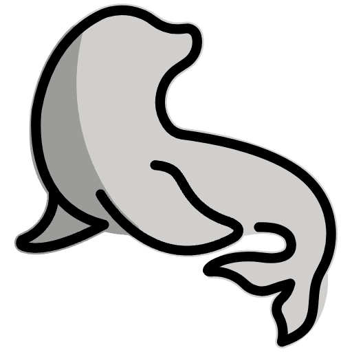 Seal Emoji from OpenMoji Emoji Set
