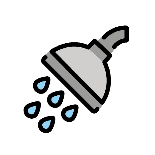 Shower Emoji from OpenMoji Emoji Set