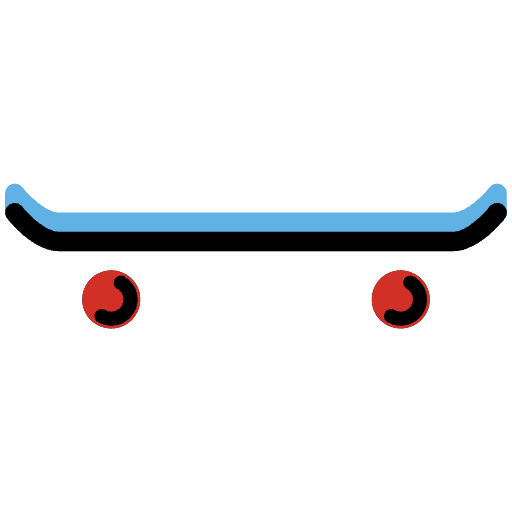Skateboard Emoji from OpenMoji Set