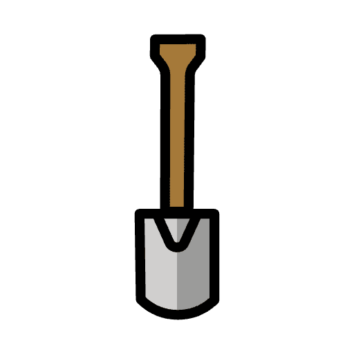 Spade Emoji from OpenMoji Emoji Set