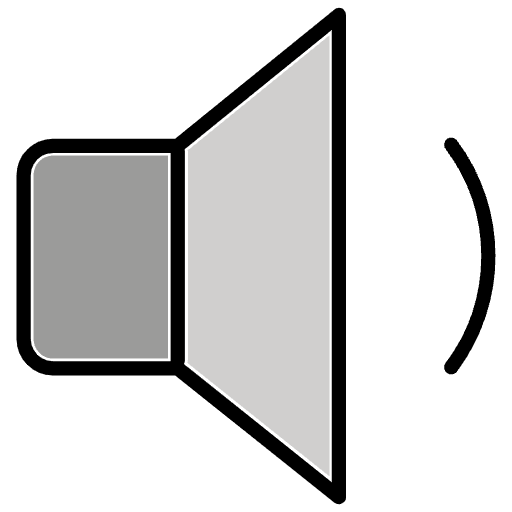 Speaker Low Volume Element from OpenMoji Emoji Set