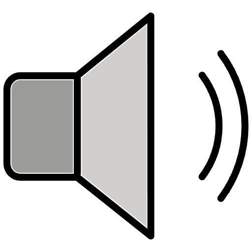 Speaker Medium Volume Emoji from OpenMoji Set