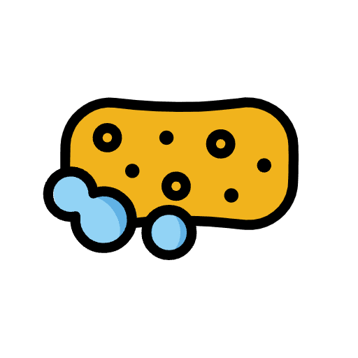 Sponge Element from OpenMoji Emoji Set