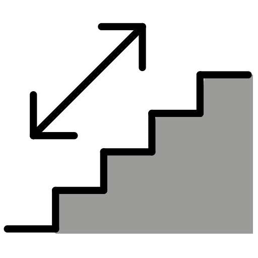 Stairway Element from OpenMoji Emoji Set