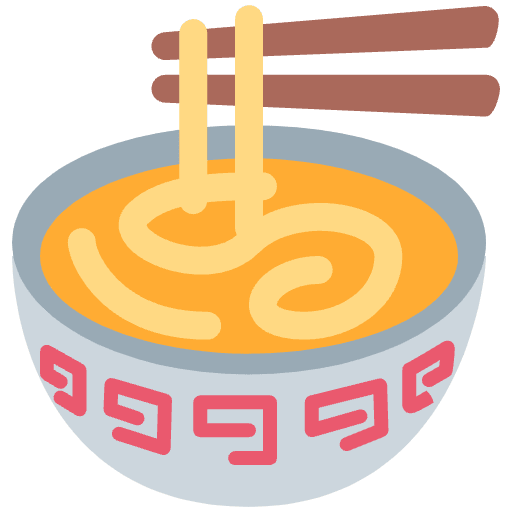 Steaming Bowl Emoji from Twemoji Set