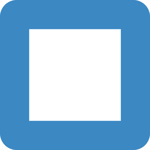 Stop Button Emoji from Twemoji Set