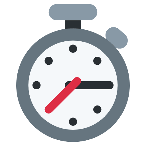 Stopwatch Emoji from Twemoji Emoji Set
