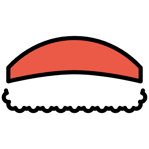 Sushi Element from OpenMoji Emoji Set