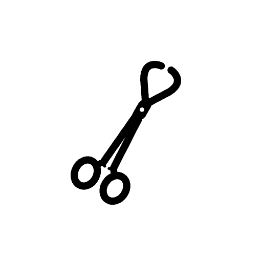 Swab Pliers Element from OpenMoji Emoji Set