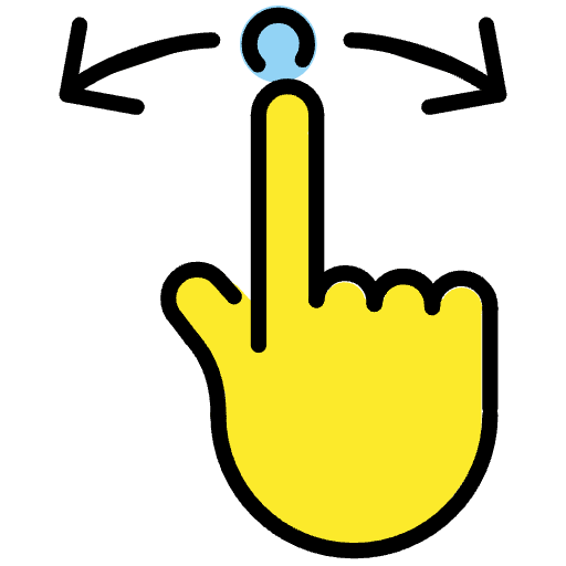 Swipe Emoji from OpenMoji Emoji Set