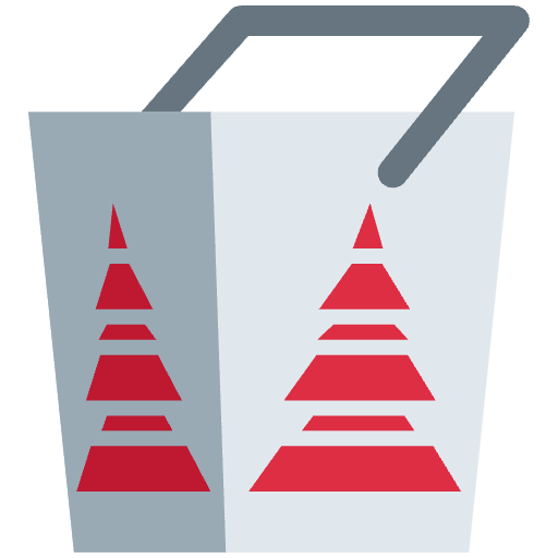 Takeout Box Emoji from Twemoji Emoji Set