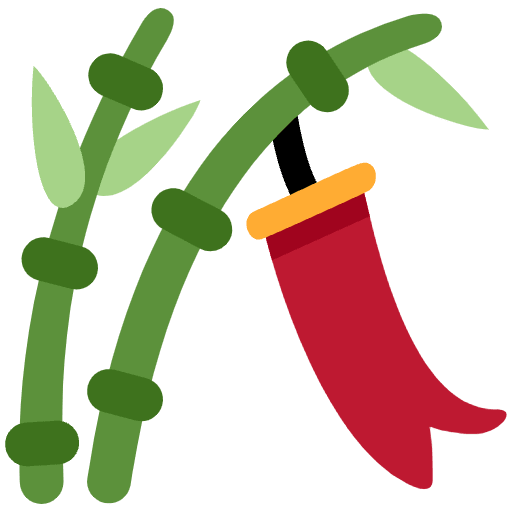 Tanabata Tree Emoji from Twemoji Emoji Set