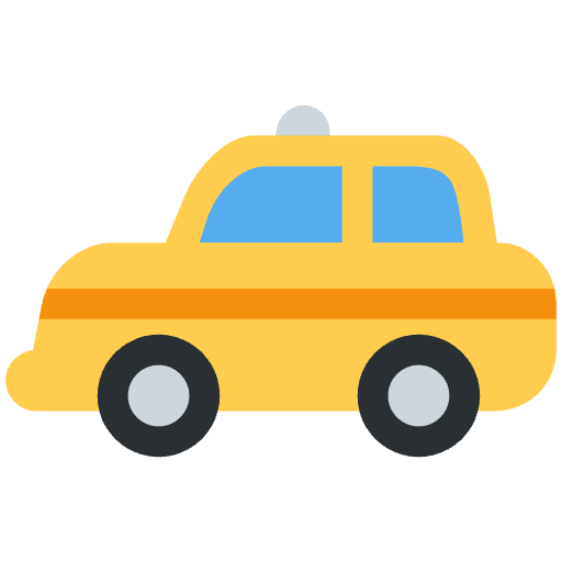 Taxi Element from Twemoji Emoji Set