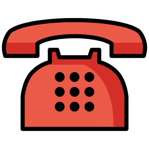 Telephone Emoji from OpenMoji Emoji Set