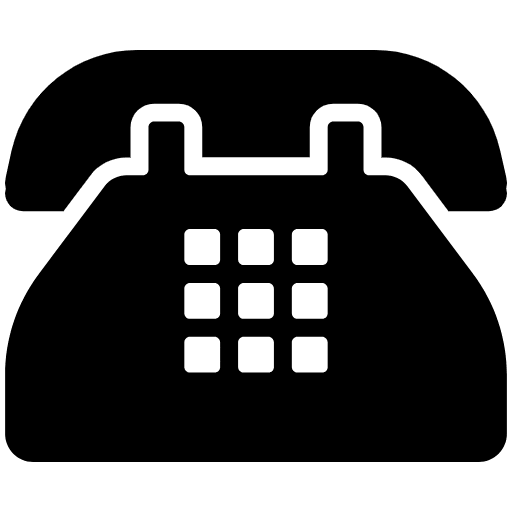 Telephone High Contrast Emoji from Fluent Emoji High Contrast Set