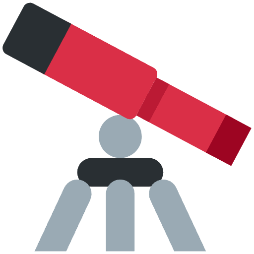 Telescope Element from Twemoji Emoji Set