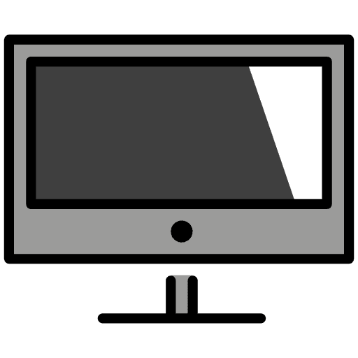 Television Emoji from OpenMoji Emoji Set