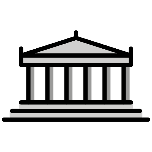 Temple Of Artemis At Ephesus Emoji from OpenMoji Emoji Set