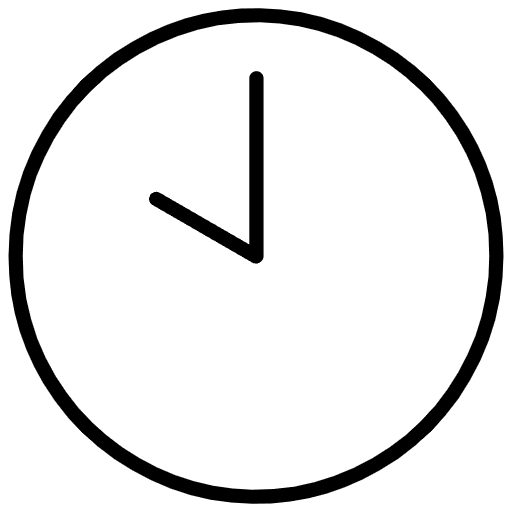 Ten O’clock Emoji from OpenMoji Emoji Set