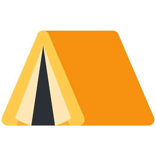 Tent Element from Twemoji Emoji Set