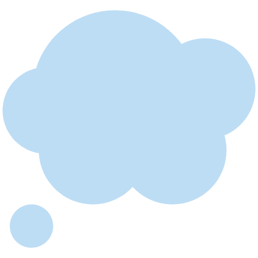 Thought Balloon Emoji from Twemoji Emoji Set