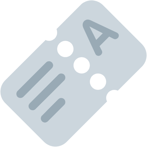 Ticket Element from Twemoji Emoji Set