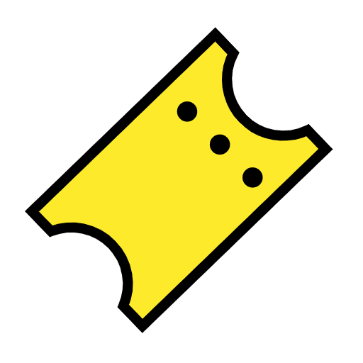 Ticket Element from OpenMoji Emoji Set
