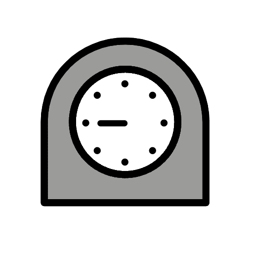 Timer Clock Emoji from OpenMoji Emoji Set
