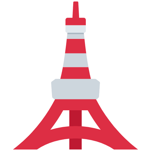 Tokyo Tower Emoji from Twemoji Emoji Set