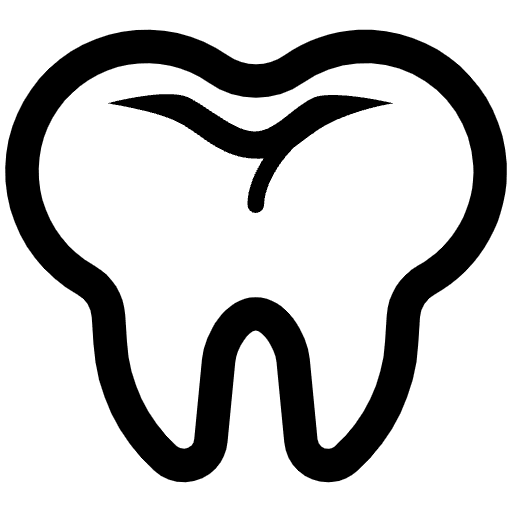 Tooth High Contrast Element from Fluent Emoji High Contrast Set