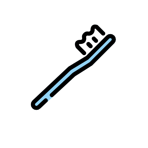 Toothbrush Element from OpenMoji Emoji Set