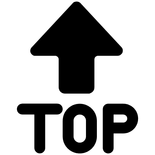 Top Arrow High Contrast Emoji from Fluent Emoji High Contrast Set