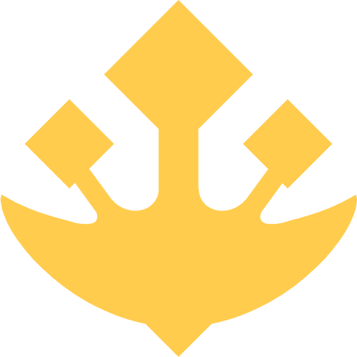 Trident Emblem Emoji from Twemoji Emoji Set