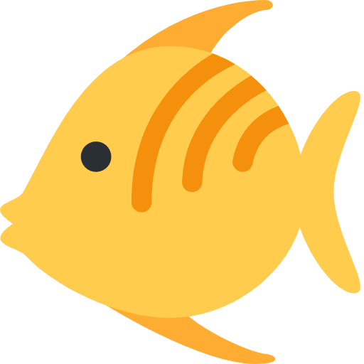 Tropical Fish Emoji from Twemoji Emoji Set