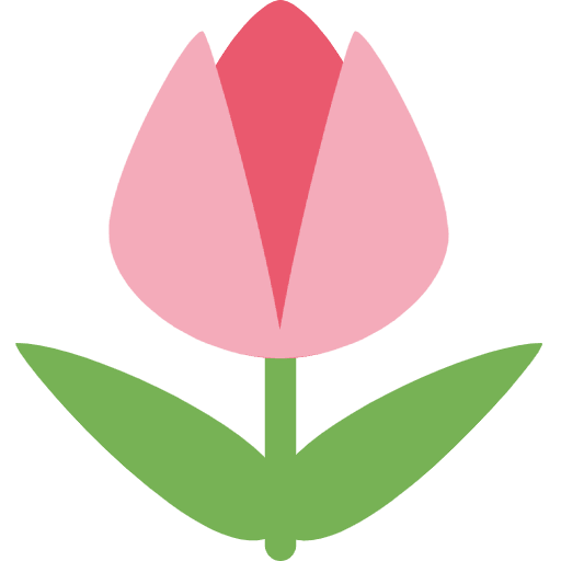 Tulip Emoji from Twemoji Emoji Set