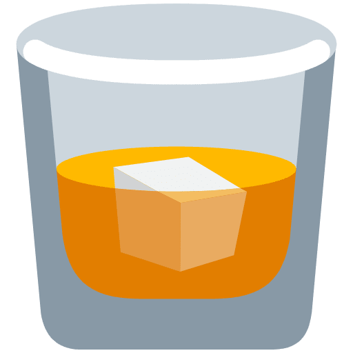 Tumbler Glass Emoji from Twemoji Emoji Set