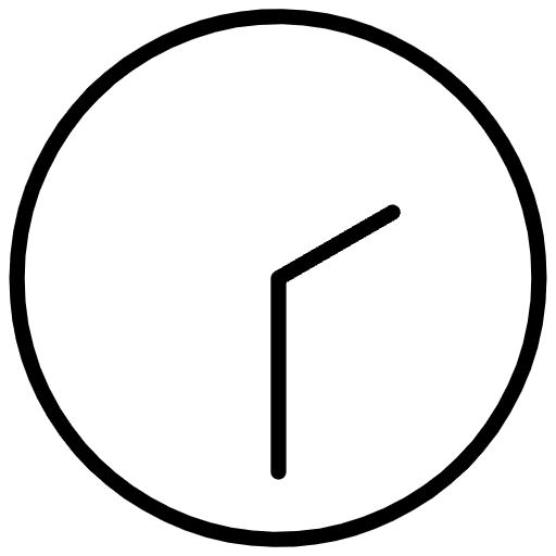 Two Thirty Emoji from OpenMoji Emoji Set