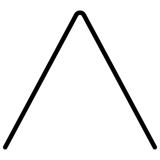 Upwards Button Emoji from OpenMoji Set
