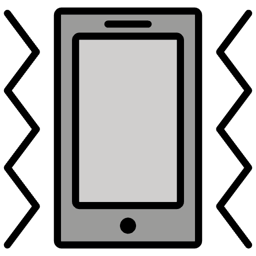 Vibration Mode Emoji from OpenMoji Emoji Set