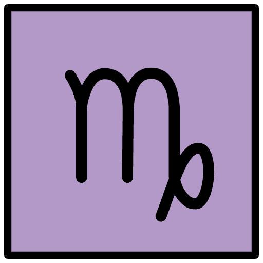 Virgo Element from OpenMoji Emoji Set