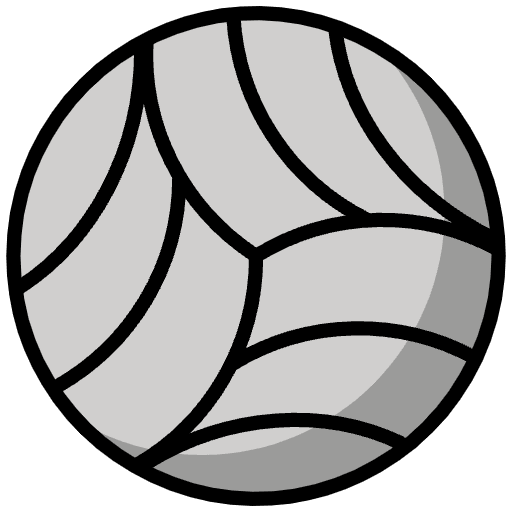 Volleyball Element from OpenMoji Emoji Set