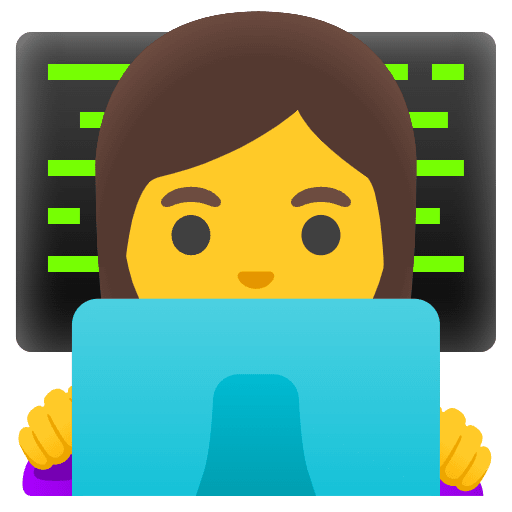 Woman Technologist Emoji from Noto Emoji Set