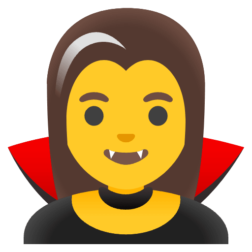 Woman Vampire Emoji from Noto Emojis Set