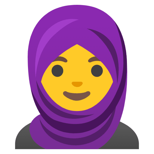 Woman With Headscarf Emoji from Noto Emoji Set