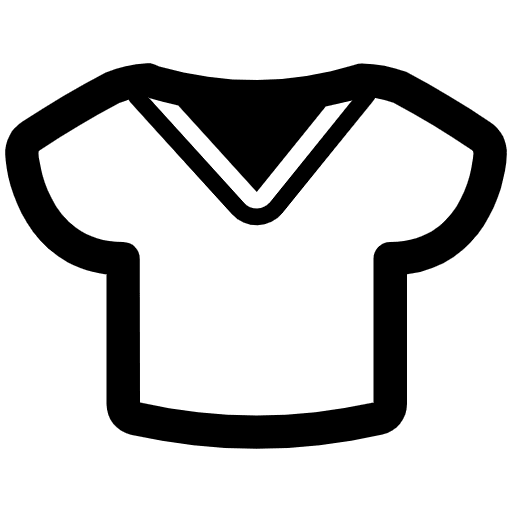 Womans Clothes High Contrast Element from Fluent Emoji High Contrast Set